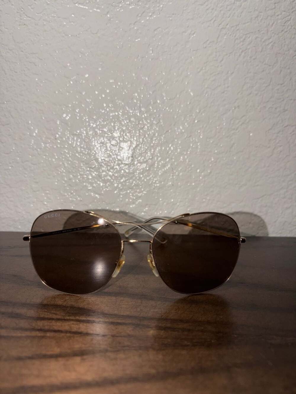 Gucci GG 4253/S Aviator Sunglasses Gold Brown